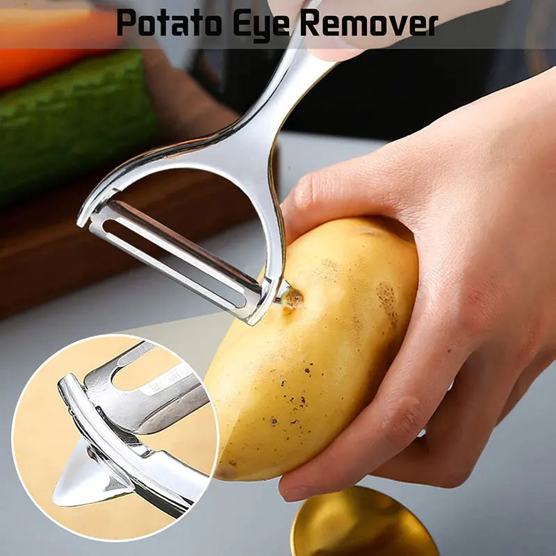 Y- Style Multi-Function Veggie Peeler.