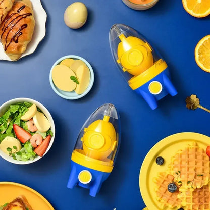 Egg Yolk Shaker Gadget Mixing Golden Whisk Eggs Spin Mixer Stiring Blender Maker Puller Cooking Baking Tool For Smart Customers.