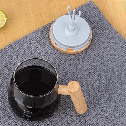 Self-Stirring Electric Coffee Cup with Protein Powder Mixing Function