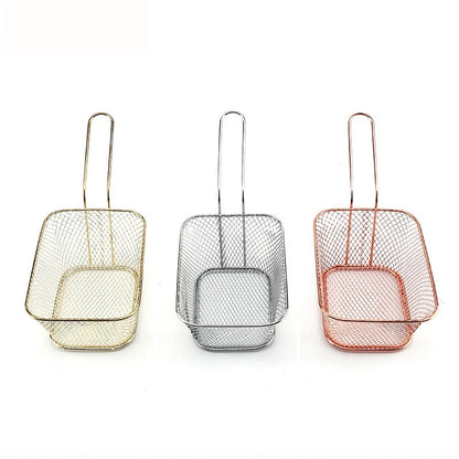 Mini Snack N' Fries Mesh Baskets.
