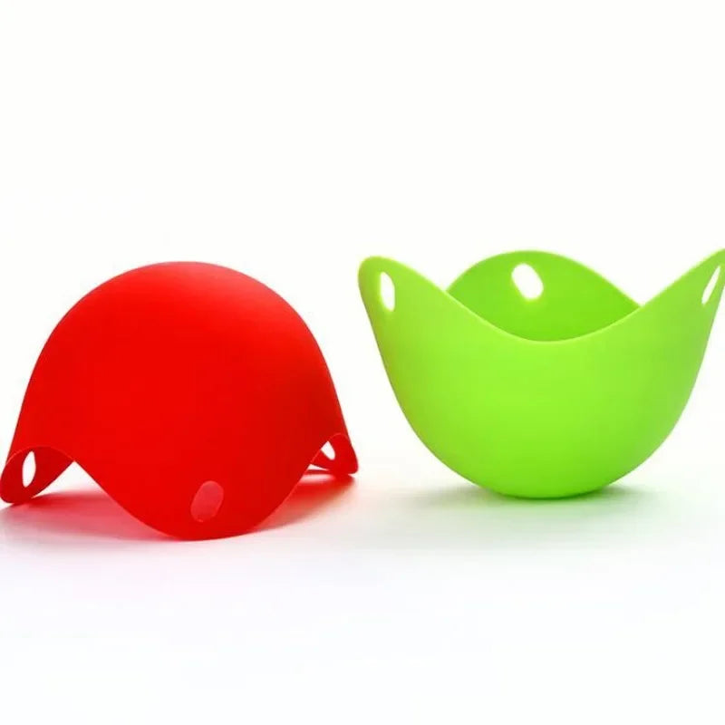 Silicone Egg Poaching Pods.
