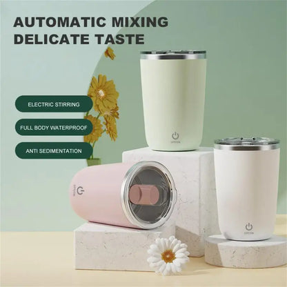 Electric Mixing Cup - 350ml - Automatic Stirring Coffee Milk and Water Cup