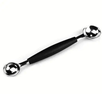 Melon watermelon Ball Scoop Fruit Spoon Ice Cream Sorbet Stainless Steel Double-end Cooking Tool Kitchen Accessories Gadgets.