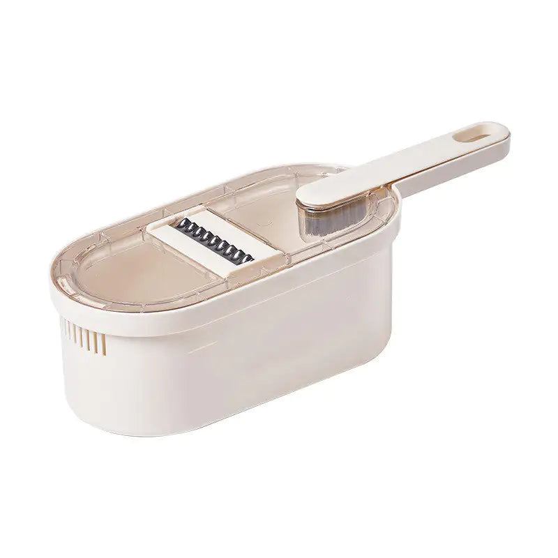 Multifunctional Vegetable Cutter - Basket and Brush Included