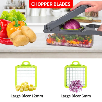 Multifunctional Cutter Shredder Slicer - 10 in 1