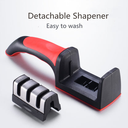Kitchen Knife Sharpener - Tungsten Steel Diamond and Ceramic Accessory
