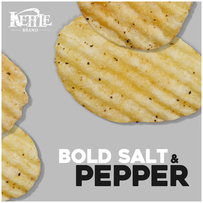 Kettle Chips Salt & Fr Pp Krinkle Chips (15x5 Oz)-2