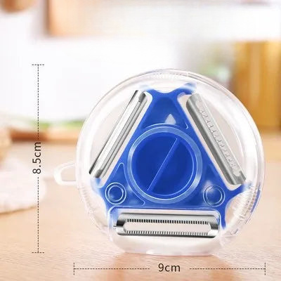 3 in 1 Rotatable Fruit & Vegetable Peeler.