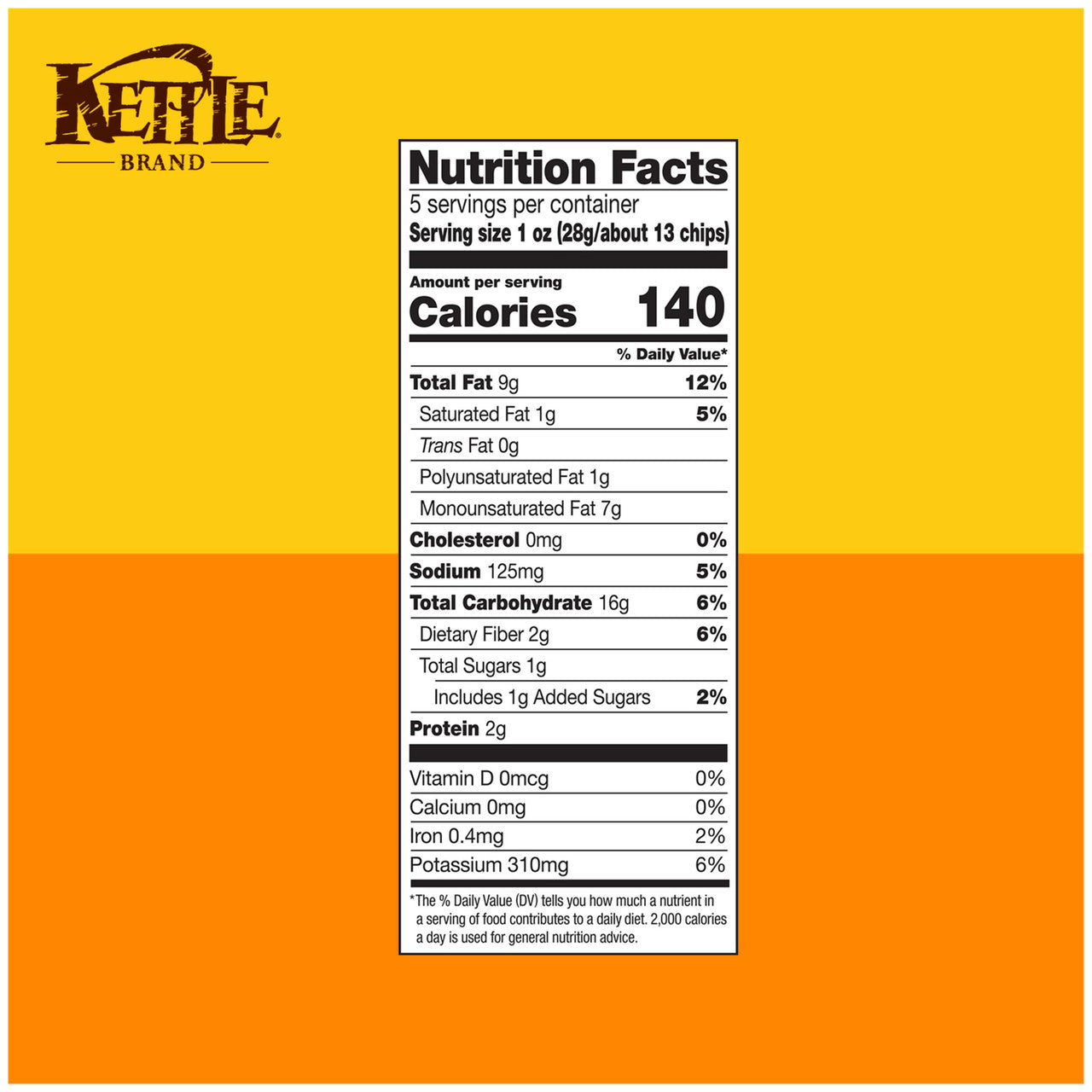 Kettle Chips Honey Dijon Potato Chips (15x5 Oz)-5