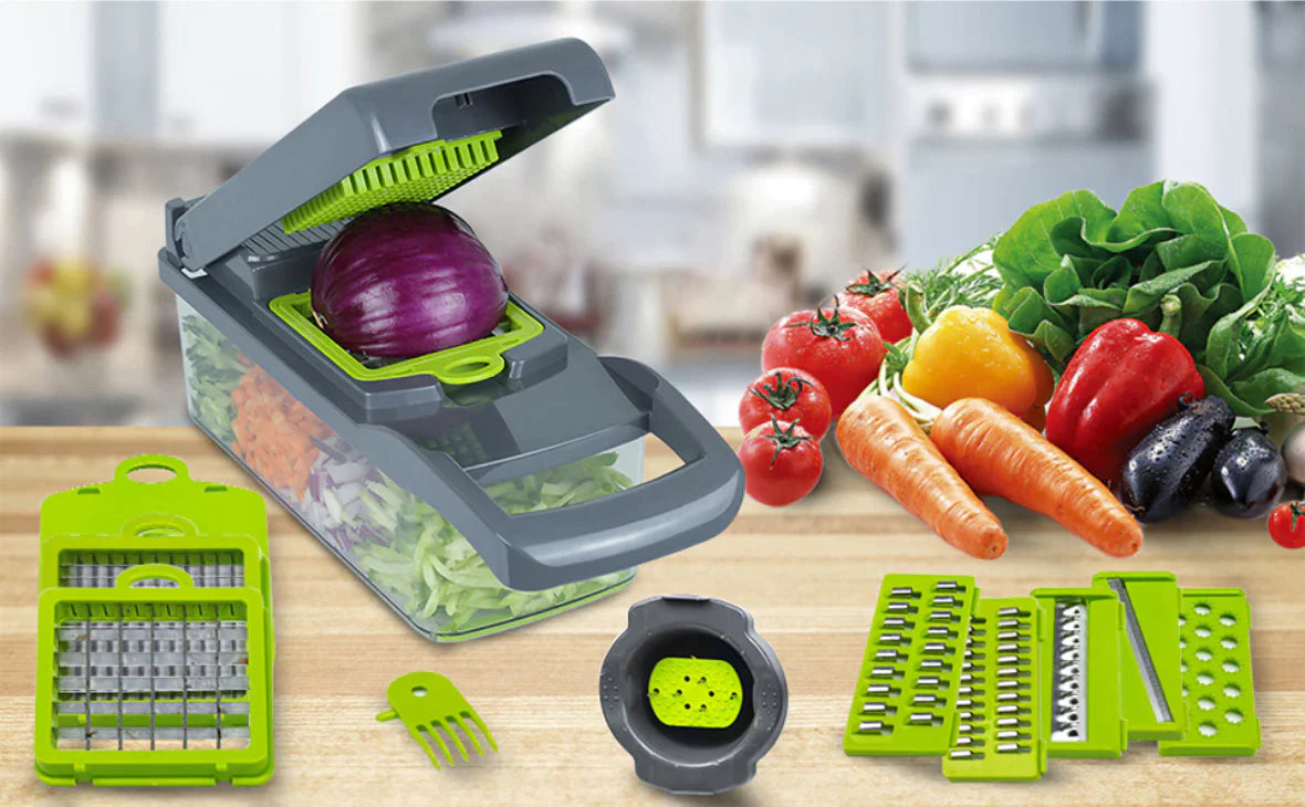 Multifunctional Cutter Shredder Slicer - 10 in 1