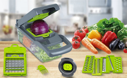 Multifunctional Cutter Shredder Slicer - 10 in 1