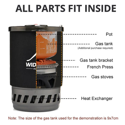 Portable Camping Stove - Outdoor Cooking System