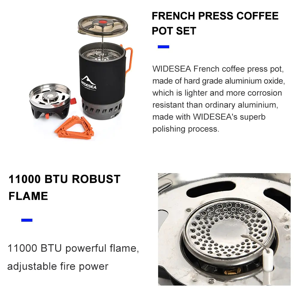 Portable Camping Stove - Outdoor Cooking System