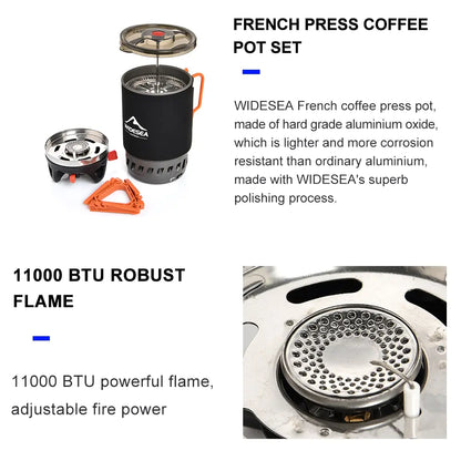 Portable Camping Stove - Outdoor Cooking System